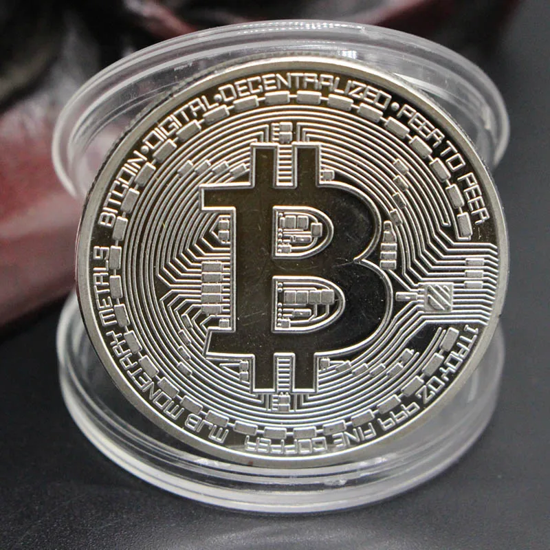 Новая позолоченная монета Биткоин коллекционный подарок Casascius Bit монета арт-коллекция монет btc физическая Золотая памятная монета