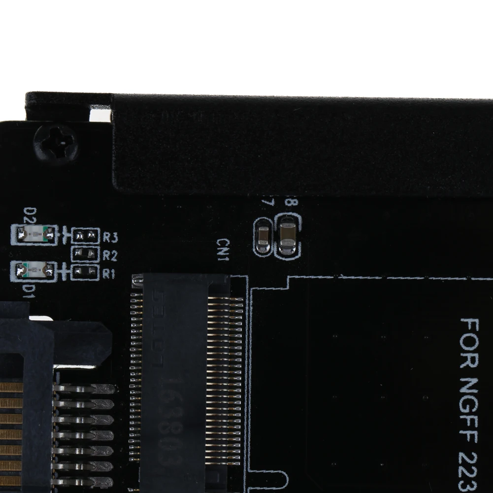 H1111Z добавить на карты черный металлический корпус B + M ключ M.2 NGFF SSD до 2 5 SATA 3 6