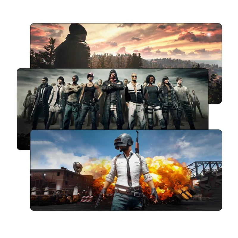 70x30 см большой коврик для мыши LX PUBG игровой Playerunknown's Battlegrounds Коврик Победитель
