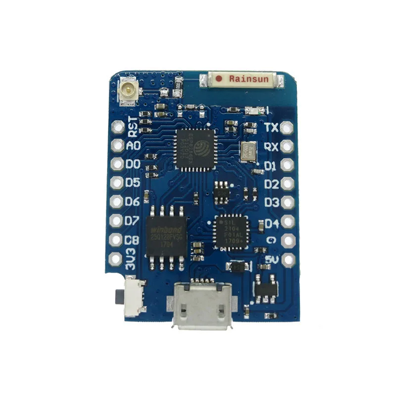 Внешний антенный разъем для WEMOS D1 Mini Pro 16M Bytes NodeMCU ESP8266 ESP 8266EX CP2104 WIFI макетная плата
