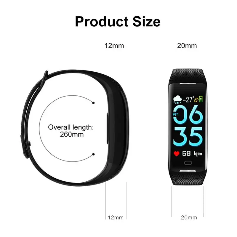 Z21 смарт браслет мониторинг сердечного ритма Bluetooth фитнес водонепроницаемый