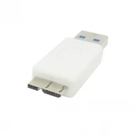 Белый микро USB 3 0 OTG Хост-кабель для флэш-диска и SSD с белым адаптером | Компьютеры