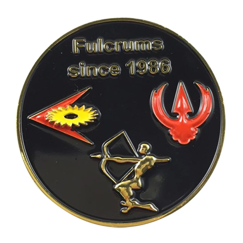 Прямая поставка с фабрики черный никель военная монета новый круглый самолет