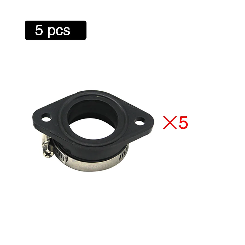 32-34mm 5pcs ZSDTRP резиновый переходник Впускной впускной трубы подходит для KOSO Maikuni PWK KEIHIN OKO 21 24 26 28 30 32 34 мм карбюратор Универсальный UTV ATV - Цвет: 32-34mm 5pcs