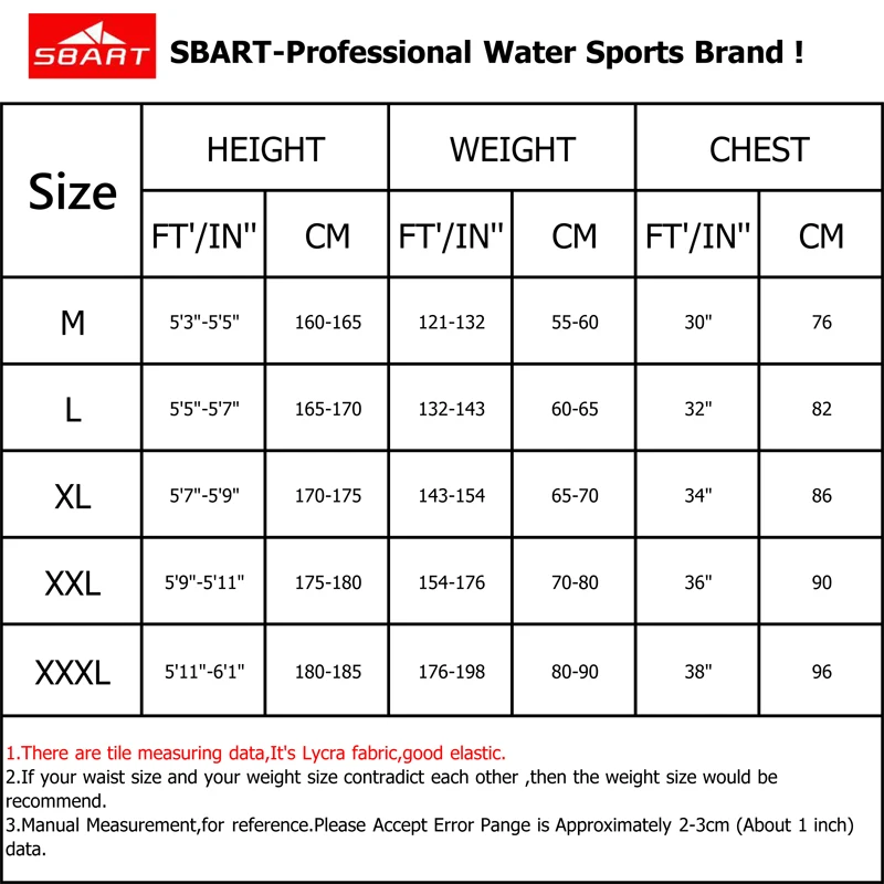 

SBART Men Snorkeling Windsurf Rashguard Wetsuit Surf UV Protection Swim Shirt Diving Tops Long Sleeve Swimsuit for Surfing L720