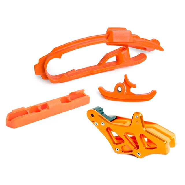 Swingarm chain slider kit cnc chain guard guide brake hose clamp for ktm 125 200 250 300 350 450 sx sxf xc 2012-2020 2019 2018