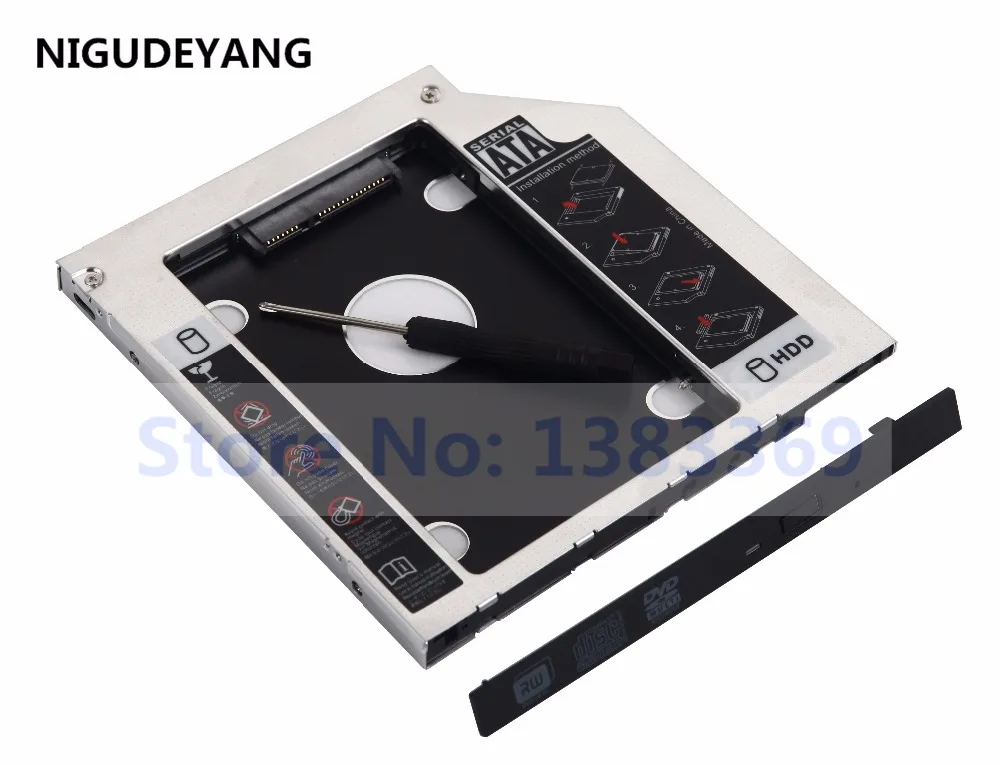 NIGUDEYANG с добавлением 2-го SATA 2 5 &quotжесткий диск HDD SSD корпус адаптер для Lenovo IdeaPad Z50-70 |