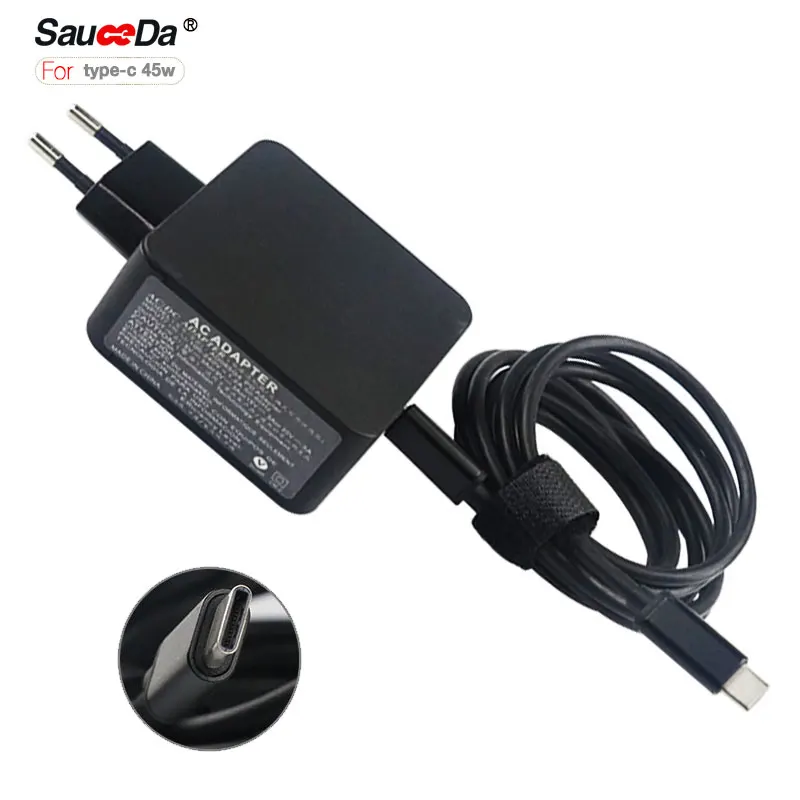 3 1 type c 65 Вт ЕС plug стены адаптер ноутбук зарядное устройство для xiaomi air Macbook 12 13 dell