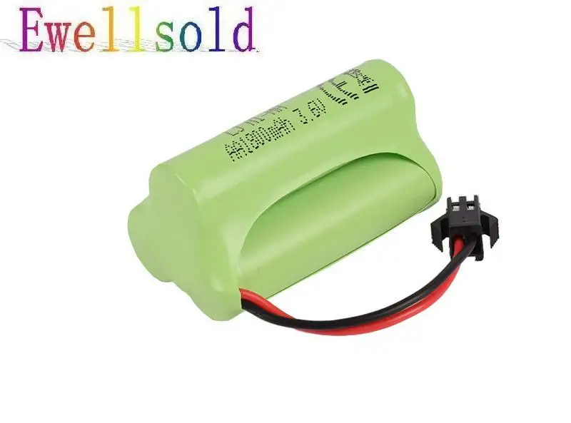 Ewellselling 3 6 V 1800mAh Ni MH аккумулятор для R/C car boat Truck R/c toys B/O 2 шт./лот|Детали и аксессуары| |