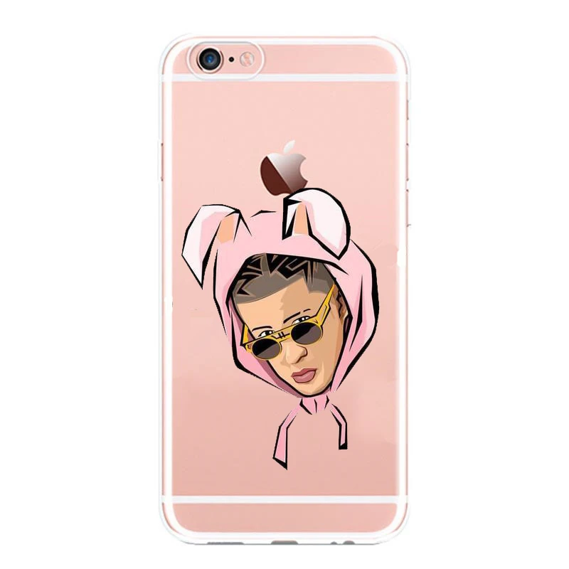 Жесткий пластиковый прозрачный чехол для телефона iPhone8 8Plus задняя крышка iPhone 7 7Plus