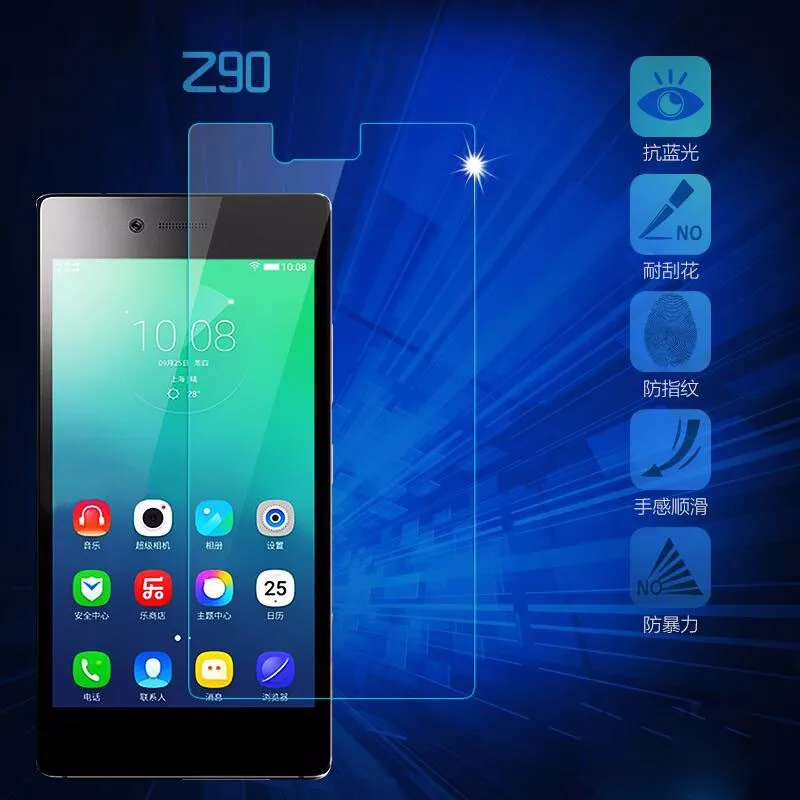Закаленное Стекло для lenovo Vibe Shot Z90-7-3 A40 Z90-7 Z90-3 VIBE MAX Защита экрана Защитная пленка Z90a40 Экран Защитная пленка для lenovo Z90 Z 90 A 40 Защитная пленка чехол для телефона протектор экрана телефона