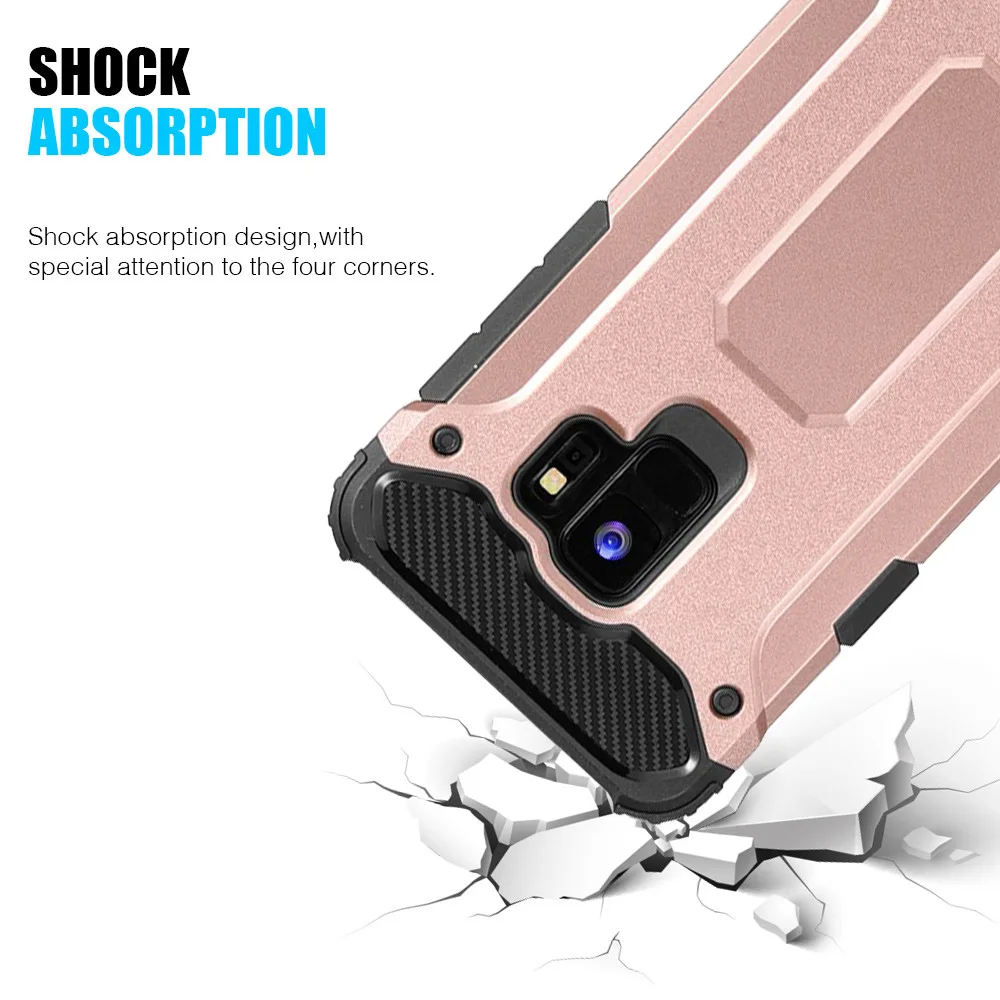 S9 плюс Чехол для Телефона Жесткий Пластик Гибридный чехол смартфона Ultra Slim Мягкие