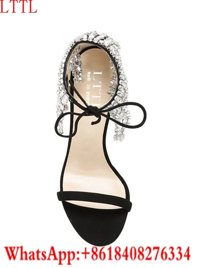Новое Прибытие Лето Элегантный Сандалии Zapatillas Mujer Дамы Насосы Стрэп Бабочка узел