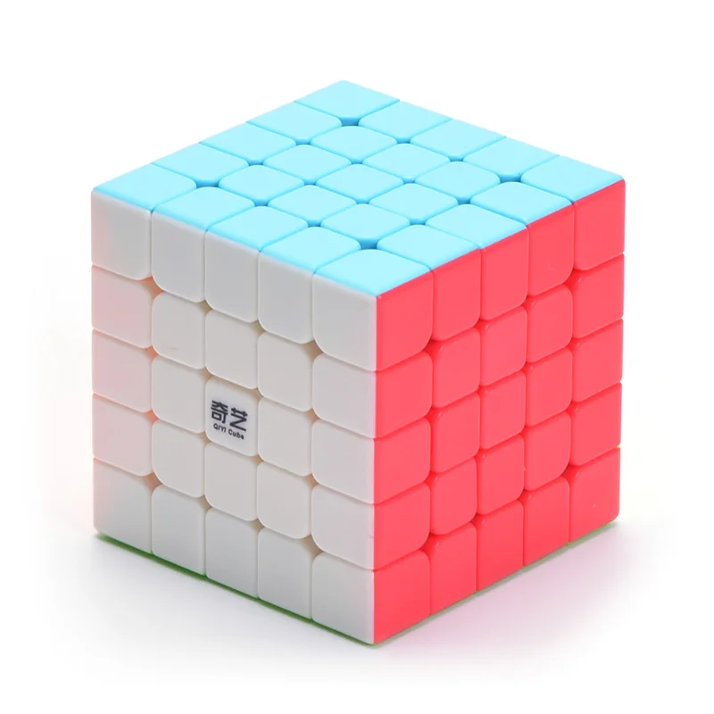 Скоростной кубик QIYI 5X5X5 волшебный головоломка антистресс красочный нео куб Magico