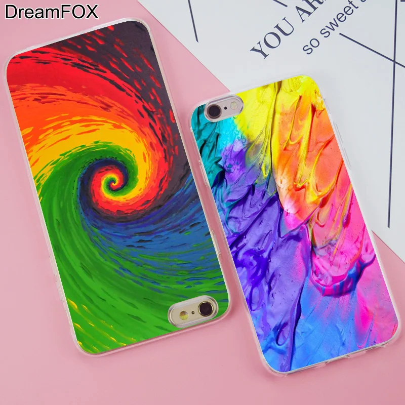 DREAMFOX K121 LIQUID COLOR Soft TPU Silicone Case Cover For Apple iPhone 11 Pro X XR XS Max 8 7 6 6S Plus 5 5S SE 5C 4 4S |