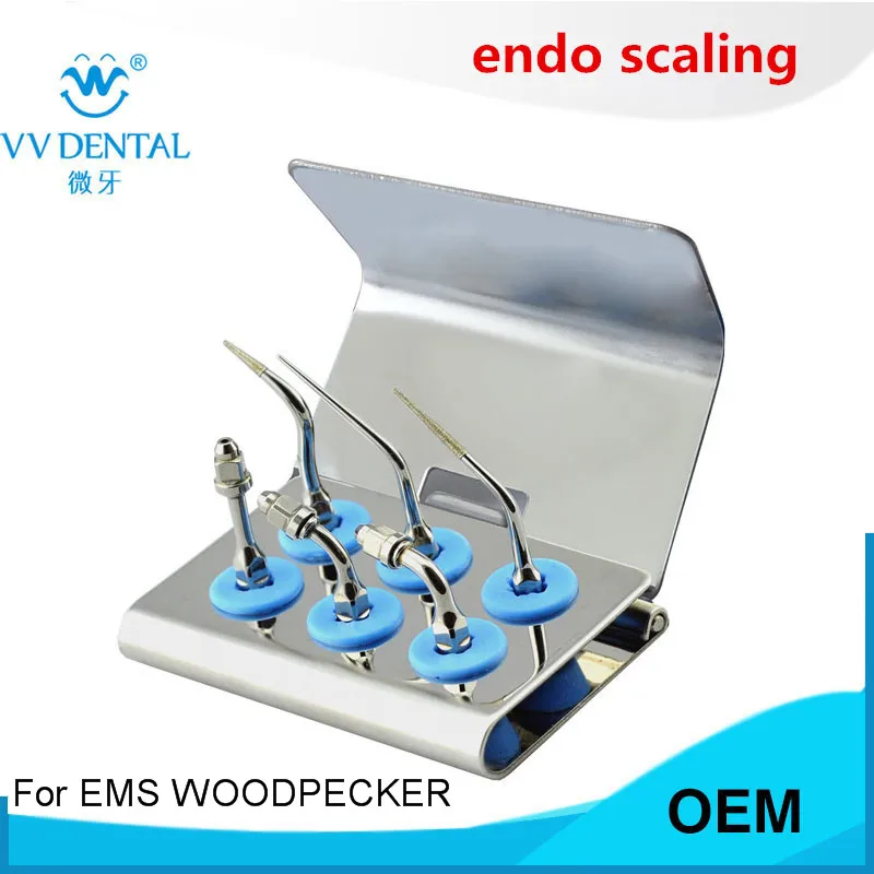 1 Набор EEKS Профессиональный стоматологический скалер endo tip kit эндодонтических