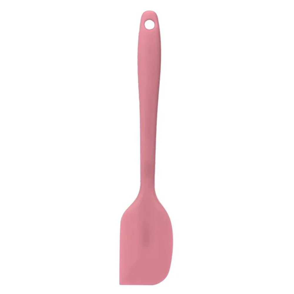 pink spatulas Силиконовый нож, кухонные инструменты, металлическая кулинарная лопатка, термостойкие гибкие силиконовые лопатки, для выскабливания торта, выпечки, кухни - Цвет: pink spatulas