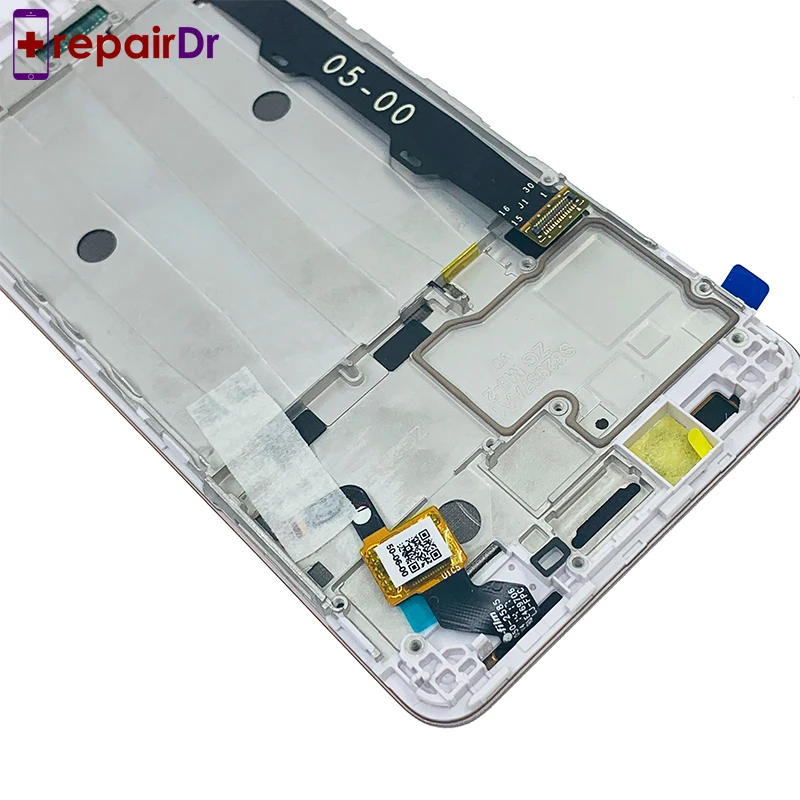 Для lenovo K6 power lcd дисплей кодирующий преобразователь сенсорного экрана в сборе с рамкой K33a42 k33a48 5," для lenovo K6 lcd экран