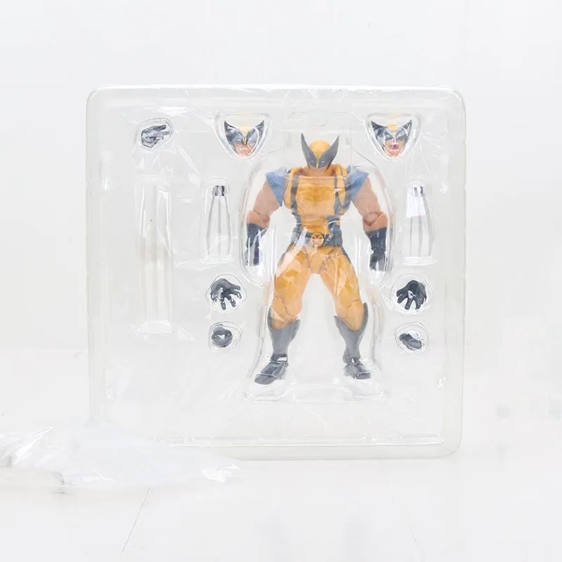 wolverine opp 14-16 см игрушки Marvel Revoltech серия Мстители эндгейм супергерой Дэдпул Человек-паук Веном Росомаха Карнаж Figma модель куклы - Color: wolverine opp