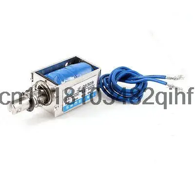 

10mm Stroke 0.6Kg Force Push Pull Open Frame Solenoid Electromagnet DC 24V 0.3A