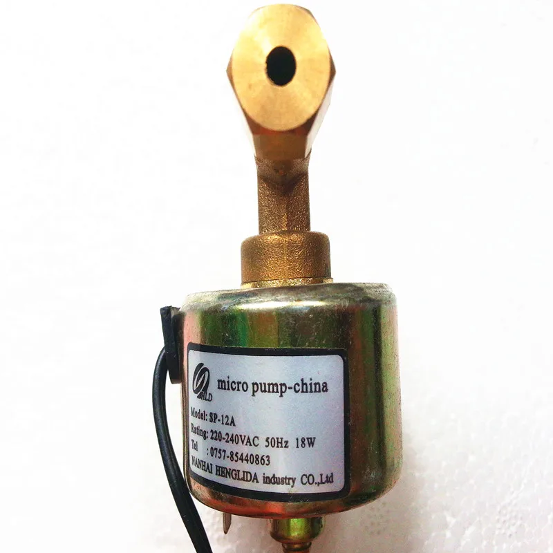 1200W1500W дым машина насос аксессуары модель SP 12A напряжение 220 240VAC 50Hz мощность 18W|pump
