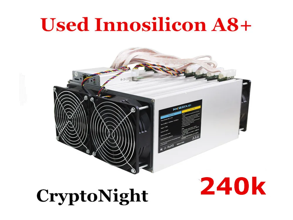 Майнер CrptoNight Innosilicon A8 + 240k 480W XMC ETN лучше чем Antminer S9 X3 Z9 S11 Z11 S15 WhatsMiner