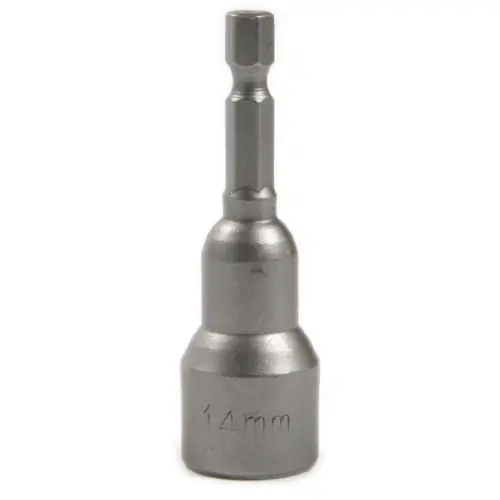 

6-14mm 9Pcs 1/4" HEX Magnetic Nut Driver Socket Metric Impact Drill Bit Set 65mm