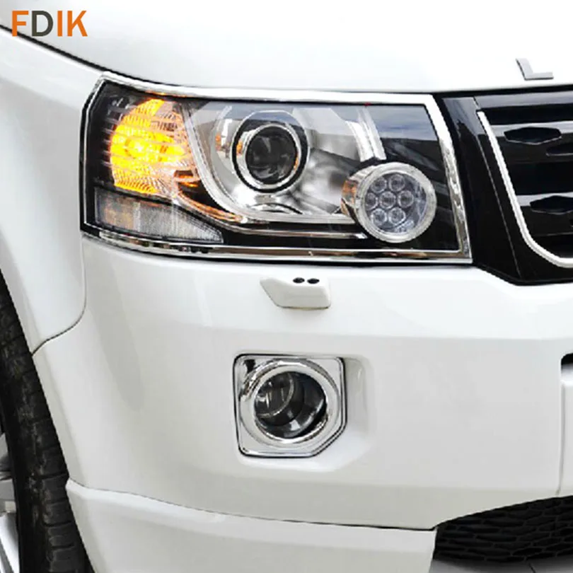 

Насветильник ка на переднюю фару из АБС-пластика для Land Rover Freelander 2 2012-2015