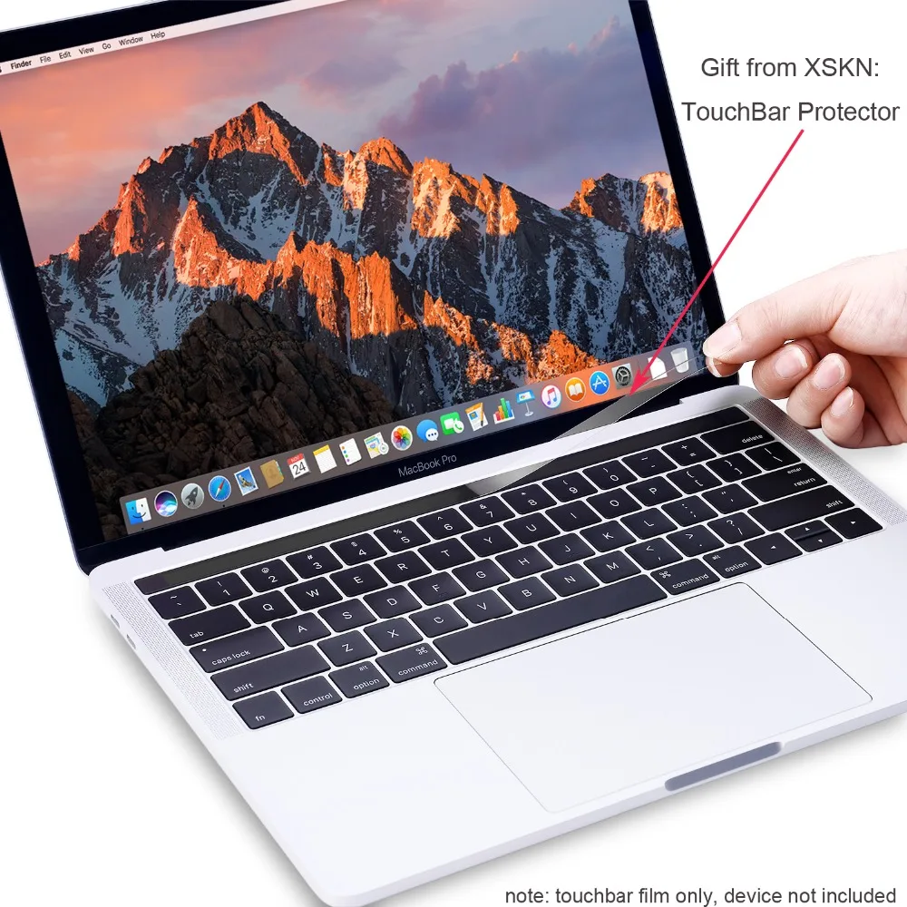 Чехол XSKN для клавиатуры lighroom Classic/CC Touch Bar MacBook Pro 13 A1706 A1989 A2159 15 A1707 A1990|for macbook pro|for