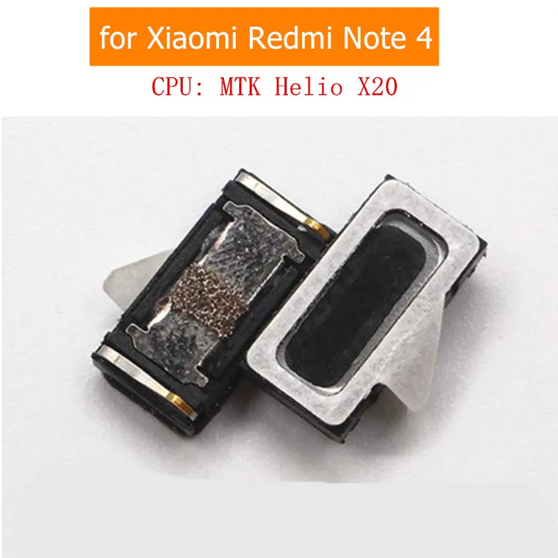 Тестирование для Xiaomi Redmi Note 4 MTK динамик сотовый телефон приемник ушной Note4 Сменные