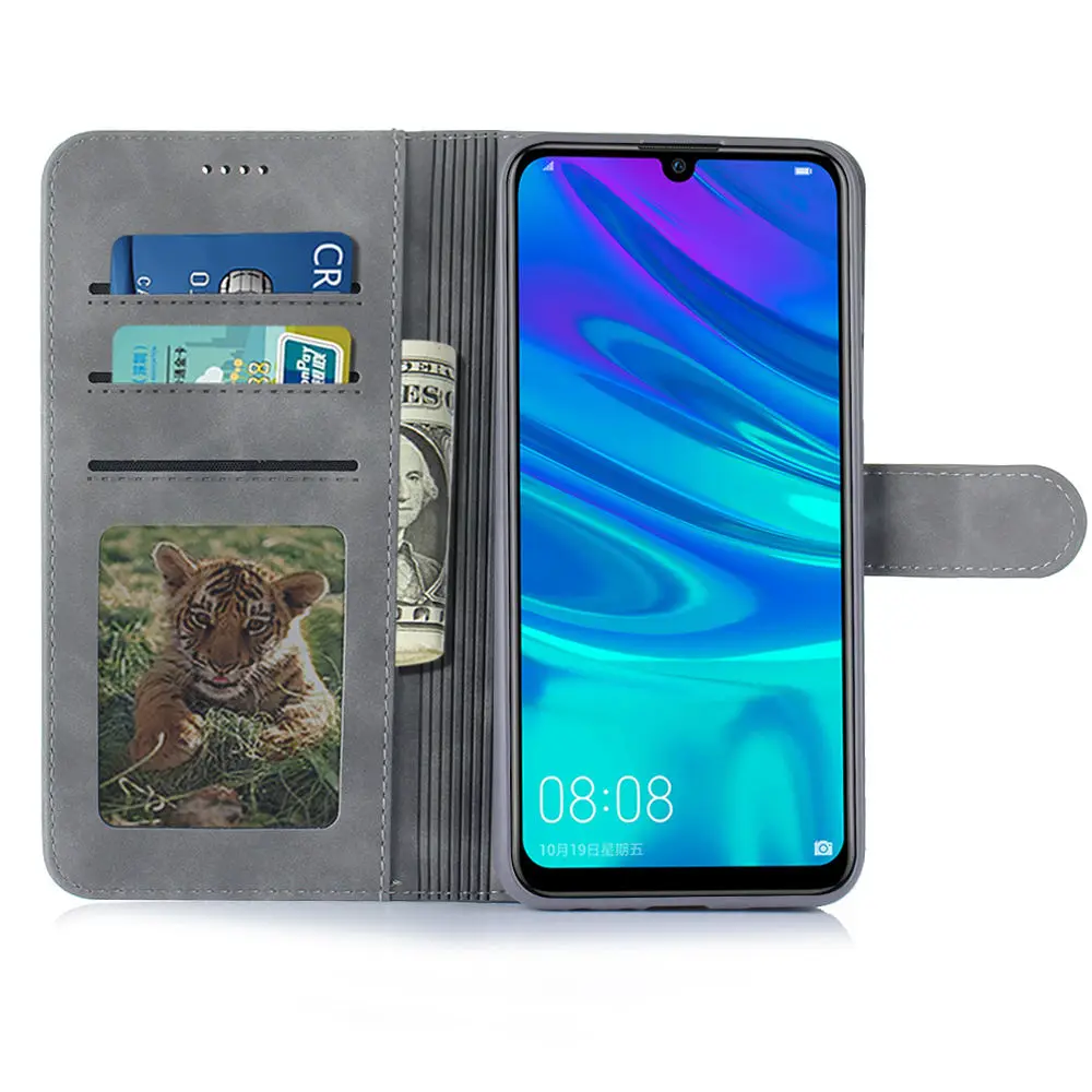 Чехол-книжка с откидной крышкой для huawei P smart Plus, роскошный чехол-кошелек из искусственной кожи для телефона huawei Honor 10i, чехол для Honor 20 Lite