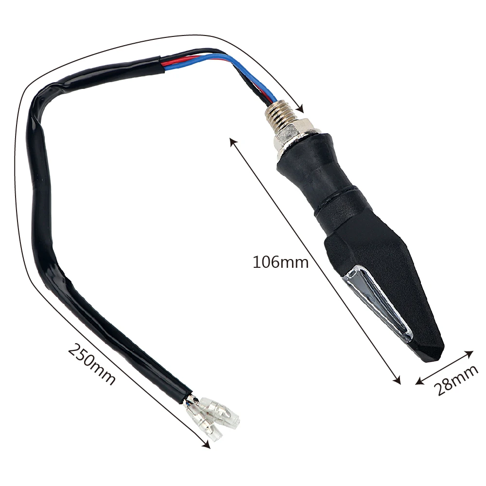 1 пара поворотники для мотоцикла 12 светодиодов|motorbike indicator lights|blinker lightmotorcycle flasher led