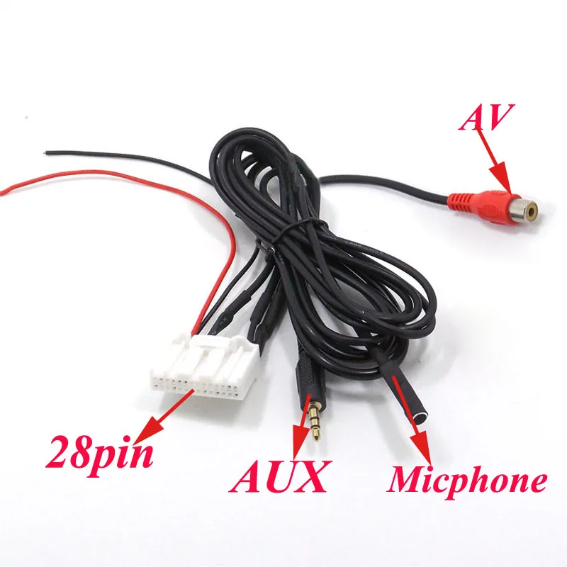 Biurlink для Toyota 7 Generations Camry DVD Changer MP3 Aux аудио кабель 3 5 мм микрофонный кабель|mp3 aux|aux mp3