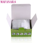 50100 шт алюминиевая фольга для дизайна ногтей отмачиваемый акриловый Гель-лак для удаления ногтей обертывание для снятия лака инструмент для макияжа