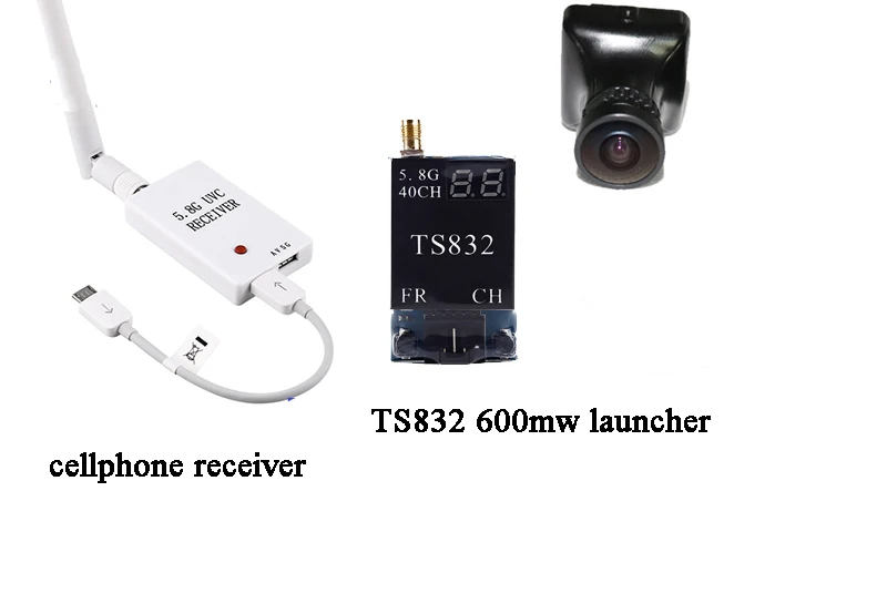 5 8G FPV Android Telefone Fixo приемник Компьютерная камера телефон Дисплей Набор для