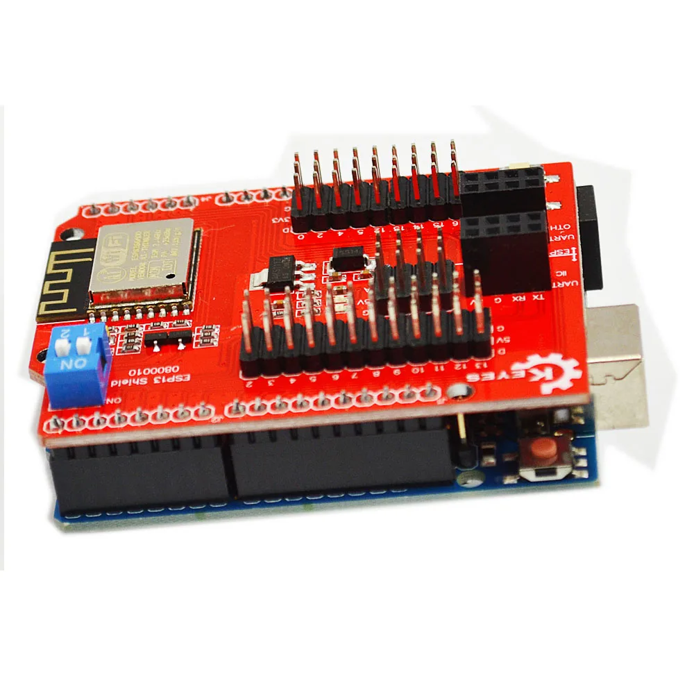 KEYES ESP8266 веб сервер серийный Wifi расширительный щит ESP 13 для Arduino