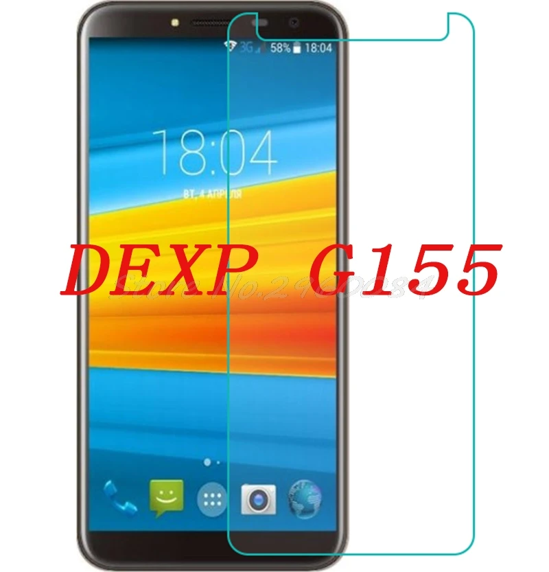 Защитное закаленное стекло для смартфона DEXP G155 9H | Мобильные телефоны и