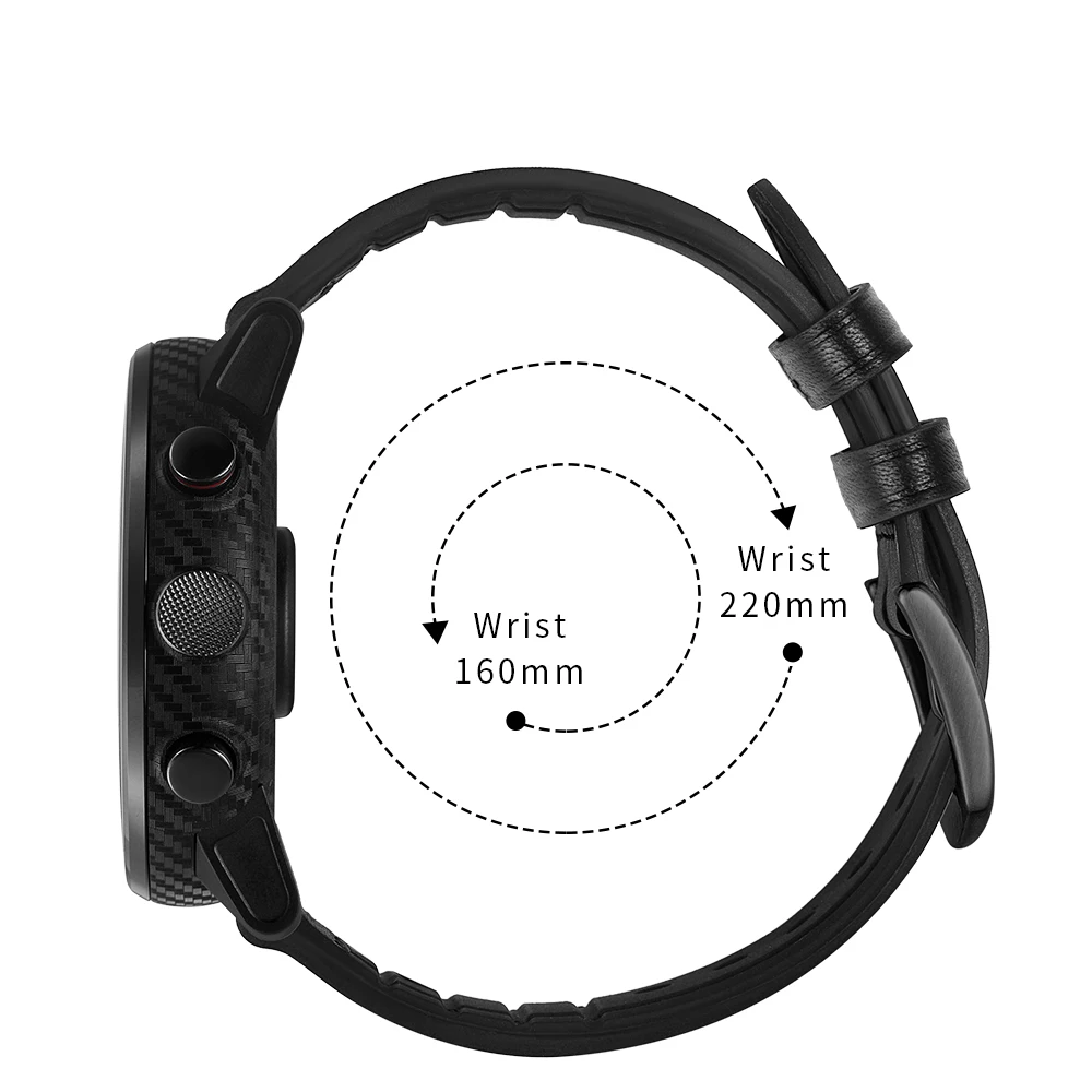 Кожаный ремешок для Xiaomi Huami Amazfit PACE Stratos Смарт-часы браслет из натуральной кожи