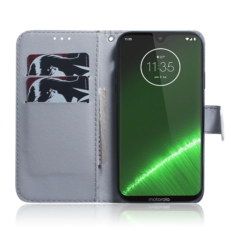 Чехол для Motorola Moto G7 G 7 чехол Plus чехол-бумажник из искусственной кожи чехол-книжка