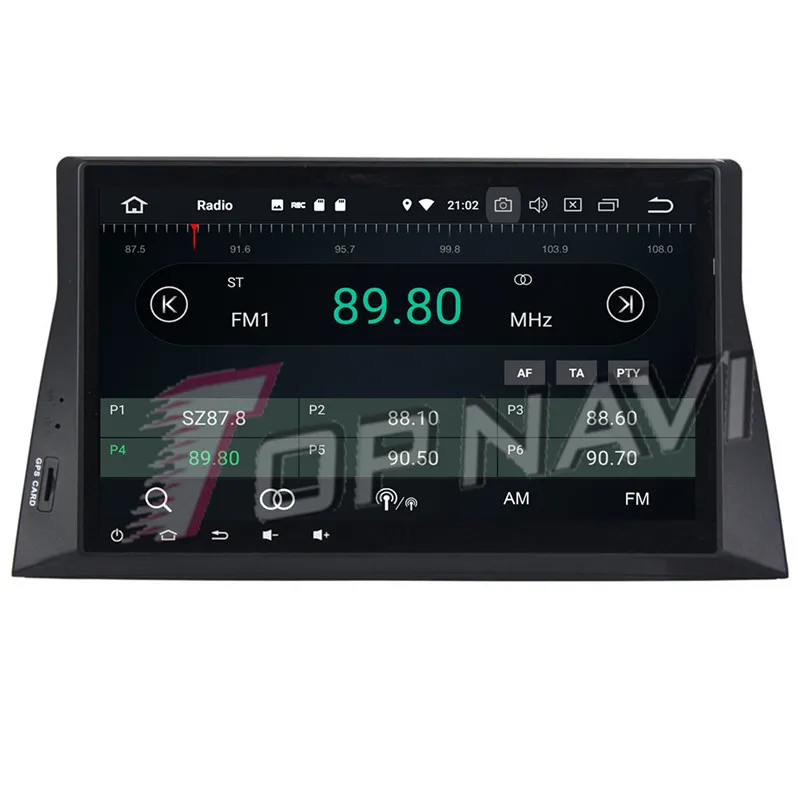 Topnavi 10 1 &quotAndroid 9 0 автомобильный медиа центр GPS навигационный плеер для Honda Accord 8 2008
