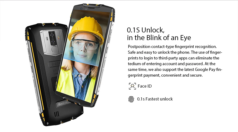 Blackview BV6800 Pro, 5,7 дюймов, смартфон, водонепроницаемый, Беспроводная зарядка, 4 Гб+ 64 ГБ, две sim-карты, 18:9, 6580 мАч, аккумулятор, 4G, NFC, мобильный телефон