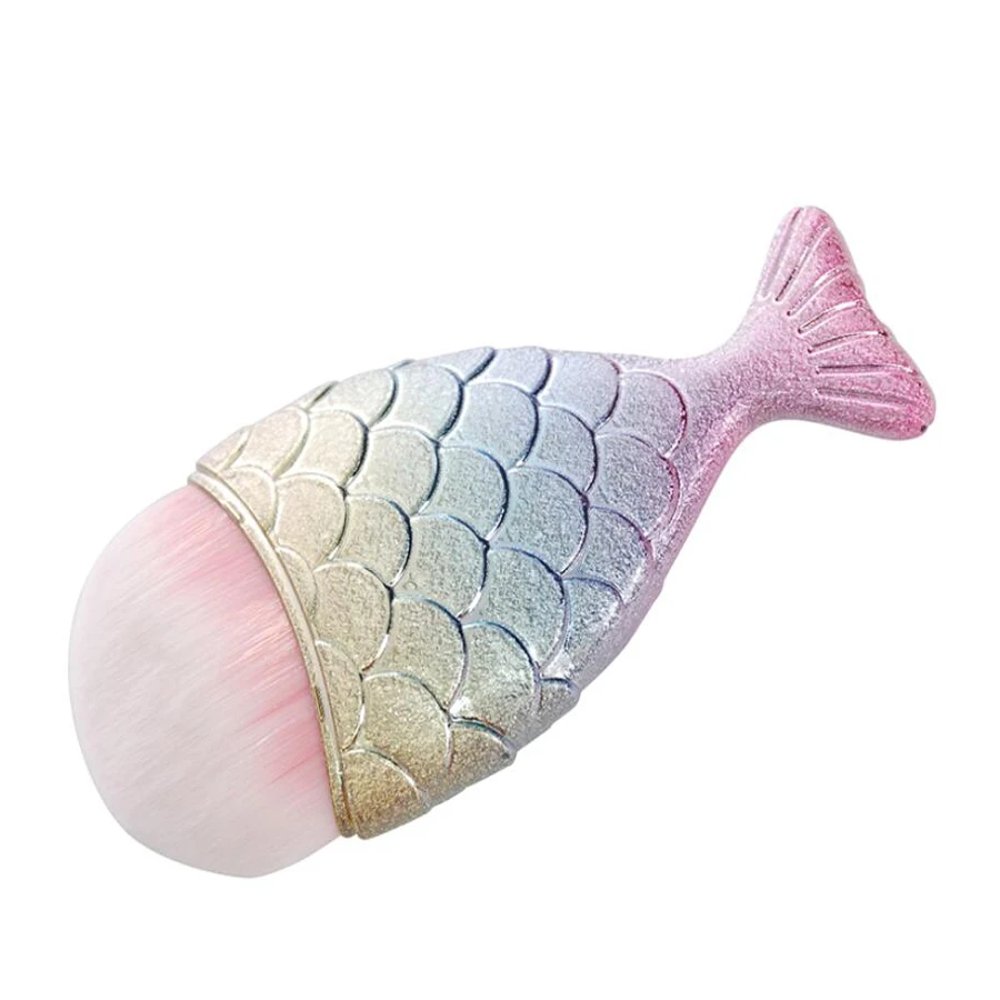 2017 милый русалка макияж кисточки косметическая пудра Румяна Основа для макияжа