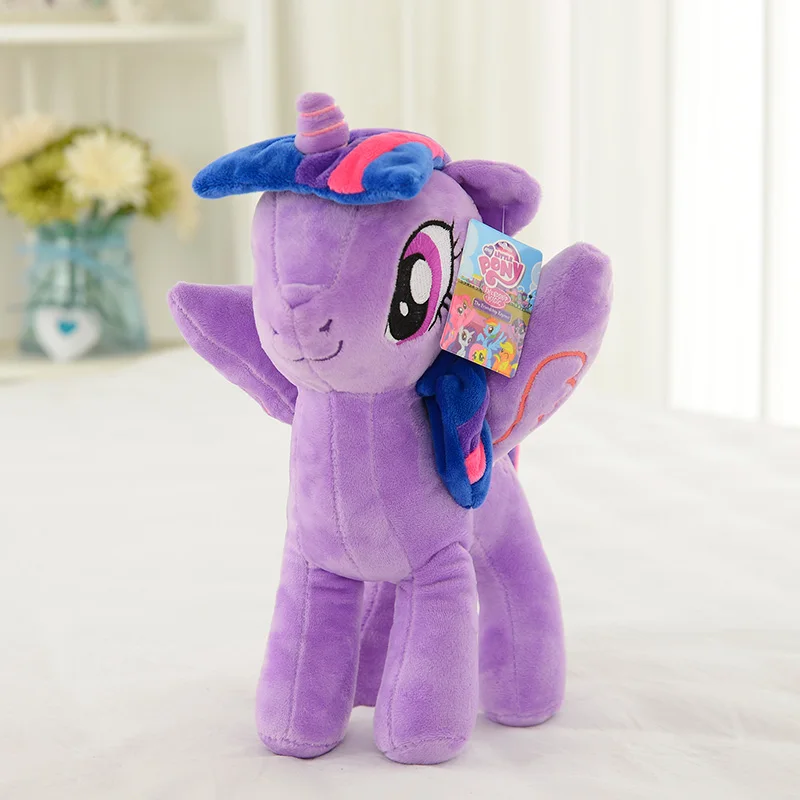 My Little Pony 20 см игрушка мягкая Пони Игрушка Кукла Пинки Пай Радуга Дэш фильм и ТВ единорог игрушки Дружба это Волшебный подарок для девочки