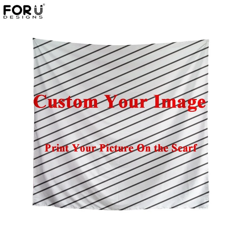 Модные женские банданы FORUDESIGNS с вашим собственным