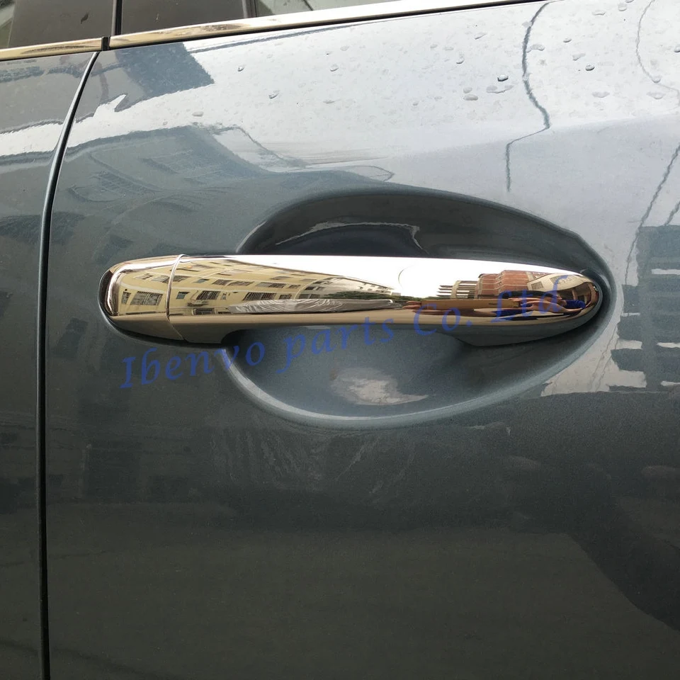 8 шт. хромированные накладки на дверные ручки Mazda CX5 CX3 2 3 6 Вт/O|chrome door|car door handle coverdoor