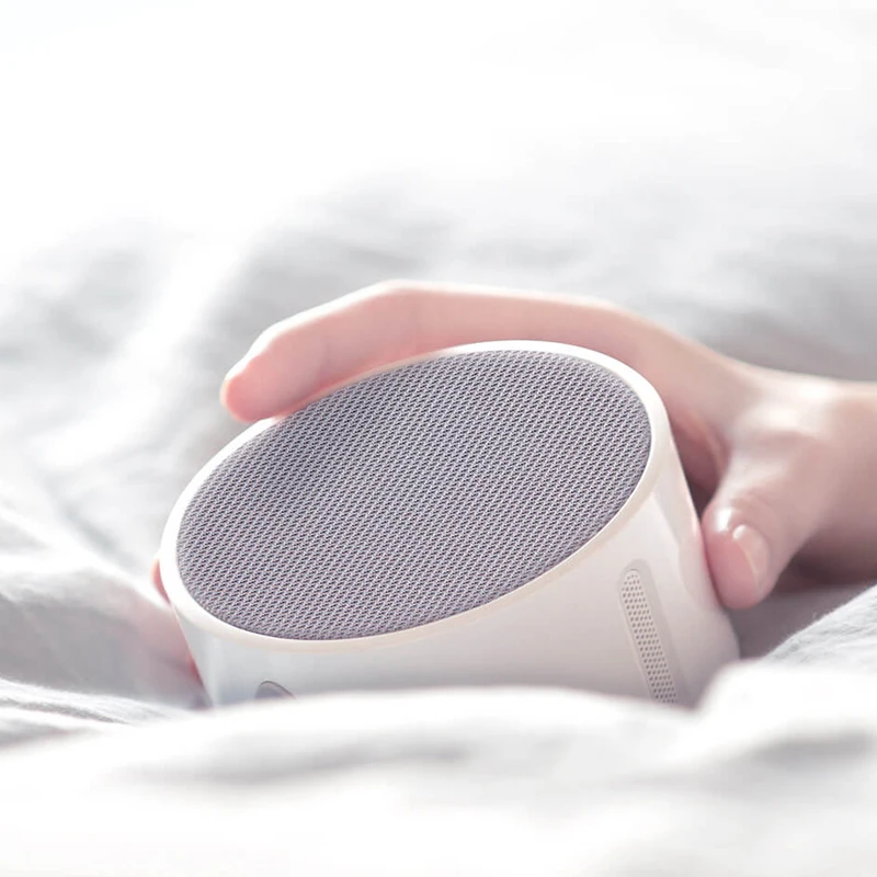 100% Оригинальные Xiaomi Mi музыка Будильник Bluetooth 4 1 Круглый 360 часов в режиме ожидания