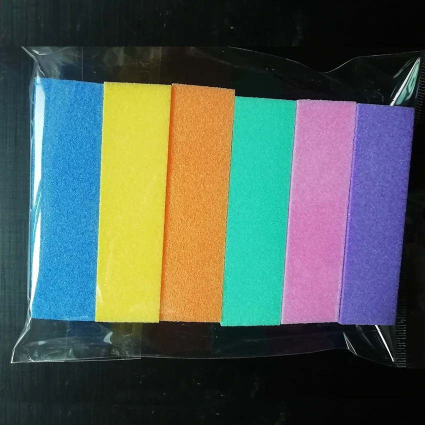 

4-сторонние прочные шлифовальные блоки для ногтей, Четырехсторонние грубые пилки для шлифовки ногтей