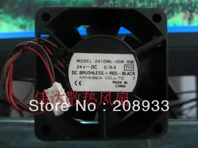Вентилятор охлаждения для NMB 6025 24V 0.16A 2410ML 05W B38 Weida|cooling fan|24v cooling fannmb fans |