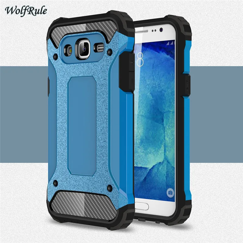 WolfRule For Cover Samsung Galaxy J7 Case TPU &amp PC Armor Phone J700 2015 | Мобильные телефоны и аксессуары