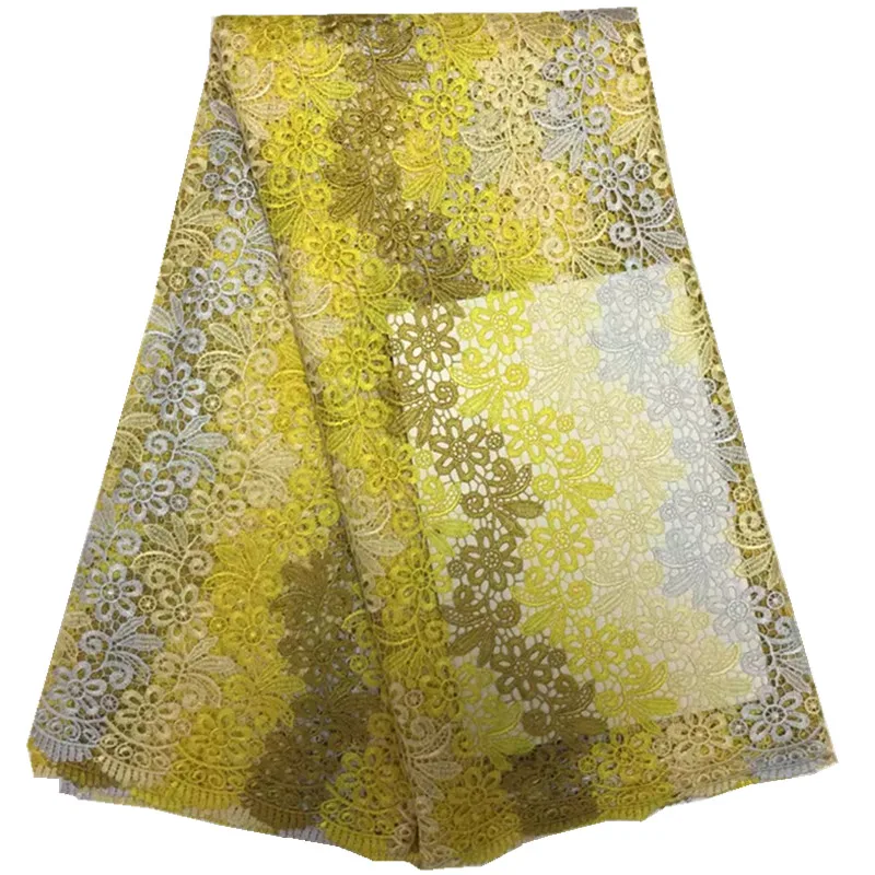 Новый дизайн Лидер продаж в нигерийском стиле африканских кружевных тканей